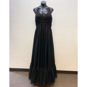*JJ's House Black Dress Maxi Evening Medium